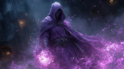 Ranger in Purple Robes