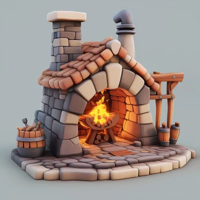 Ancient Greek Forge