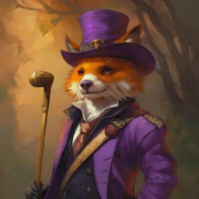 Vulpin Bard in a Hat