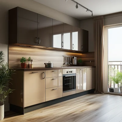 Brown Kitchen Design