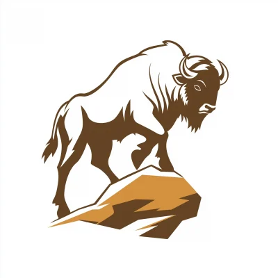 Bison Climbing Logo