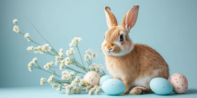 Cute Easter Rabbit