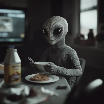 Cinematic Grey Alien