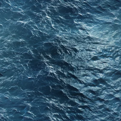 Aerial View of the Ocean