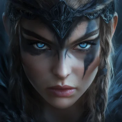 Beautiful Valkyrie Warrior