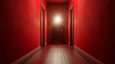 Endless Red Corridor