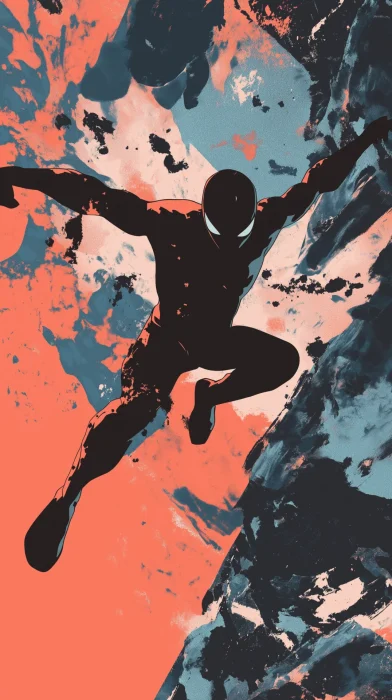 Ultra Instinct Spider Silhouette