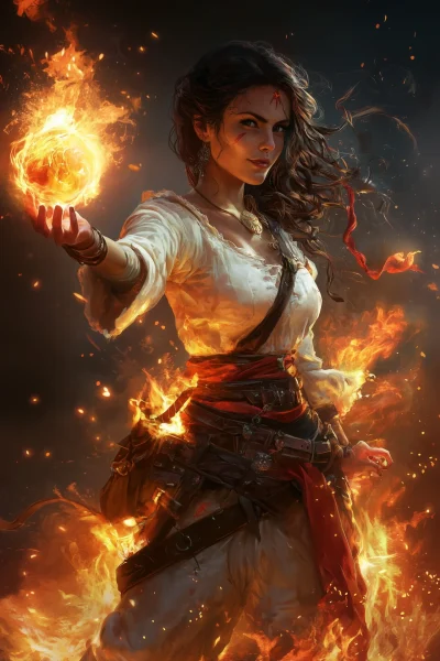 Mystical Fire Mage