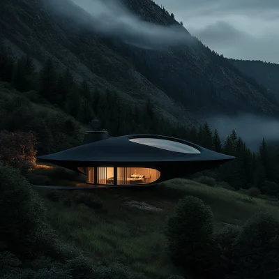 Luxury Black UFO