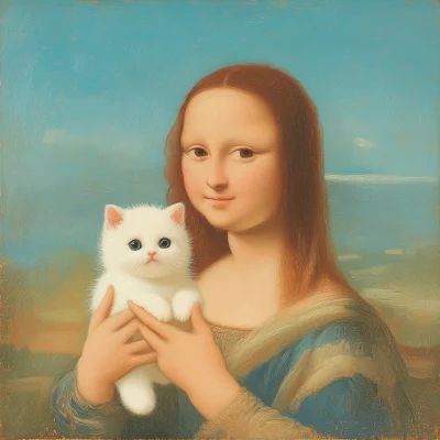 Mona Lisa Cat