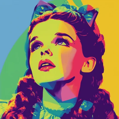 Colorful Wizard of Oz Art