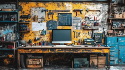 Woodworking Tools on Table