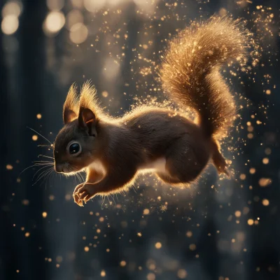 Squirrel Symbolizing Healing