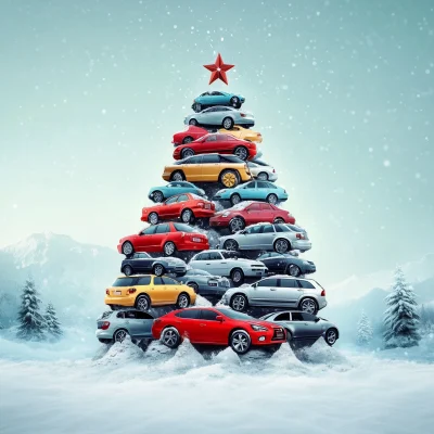 Christmas Tree of Japanese Cars