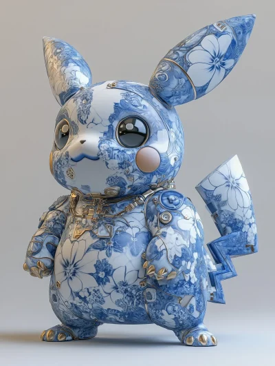 Porcelain Mechanical Bikachu