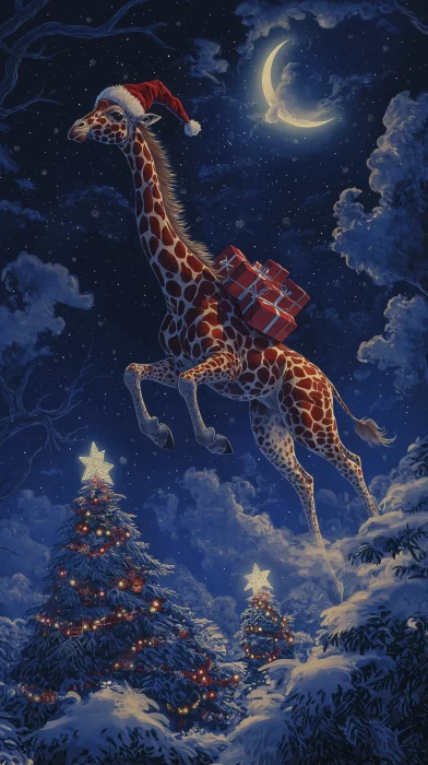 Flying Spirit Giraffe