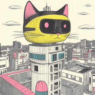 Cat Shaped Control Tower