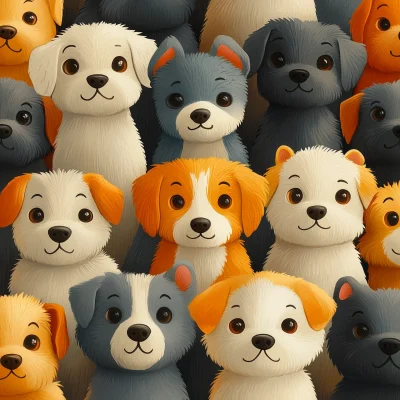 Cute Dogs Pattern