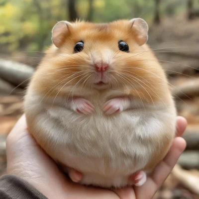 Funny Fat Hamster