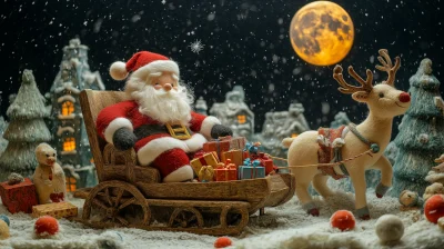 Charming Christmas Scene