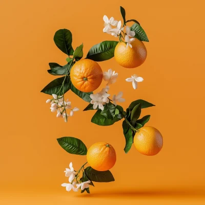 Floating Oranges