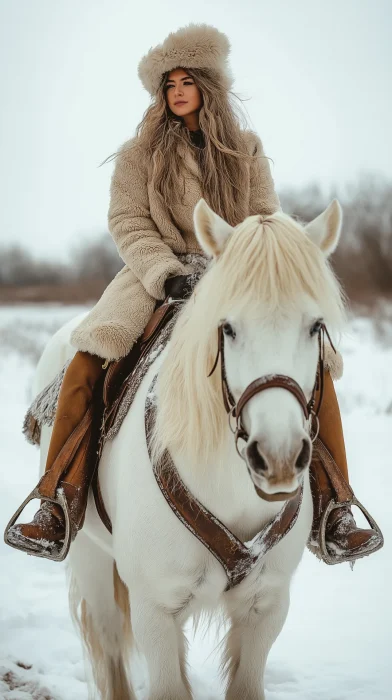 Winter Horse Ride