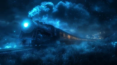 Night Train Concept Art