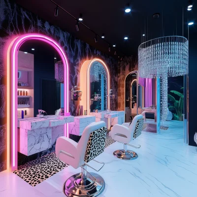 Futuristic Beauty Salon