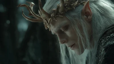 Elvish King in Enchanted Forest