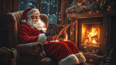 Cozy Christmas with Santa