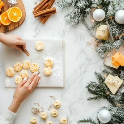 Christmas Cooking Preparation