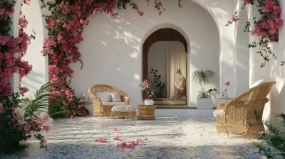 Elegant Mediterranean Patio