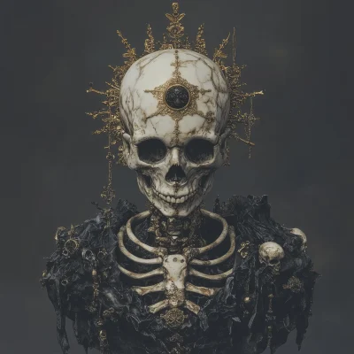 Gothic 3D Skeleton