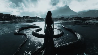 Mysterious Sea Snake Girl