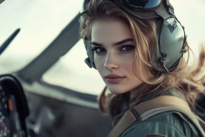 Beautiful Female Fighter Pilots