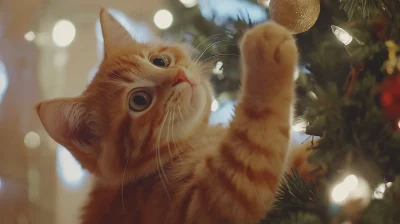 Festive Feline Delight