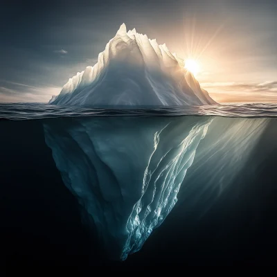 Surreal Iceberg Fantasy