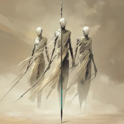 Three Silent Guardians