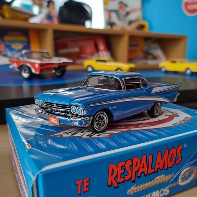 Blue Hot Wheels Car Toy