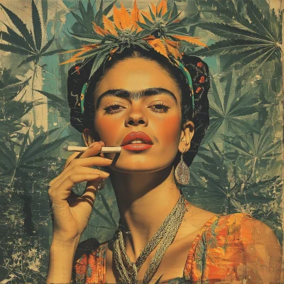 Frida Inspired Woman