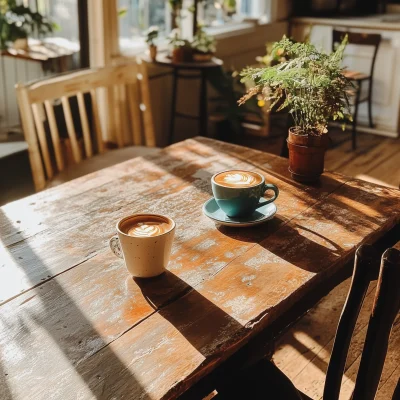 Cottagecore Cafeteria Table