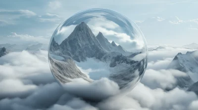 Mountains in Clouds