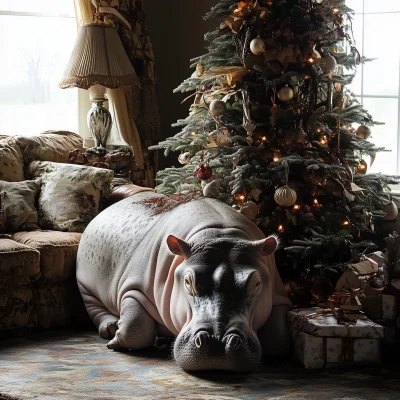 A Hippo for Christmas