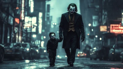 Joker and Mini Joker in Gotham