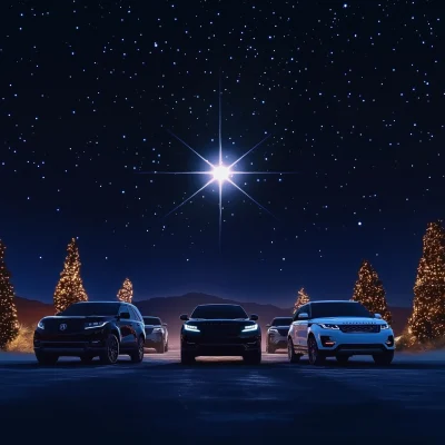 Car Models Under a Bright Star