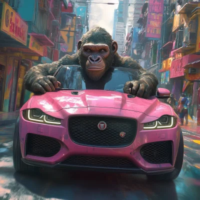 Woke King Kong Driving