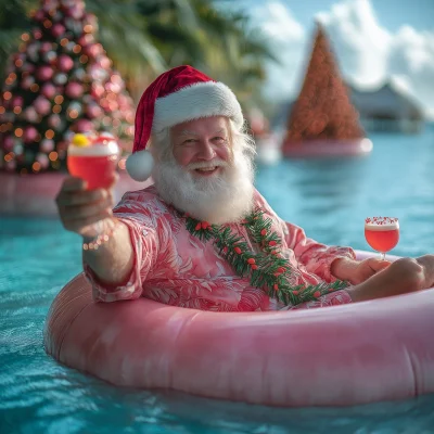 Tropical Santa