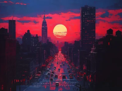 Manhattanhenge View