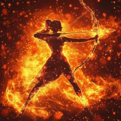 Sagittarius Fire Writing