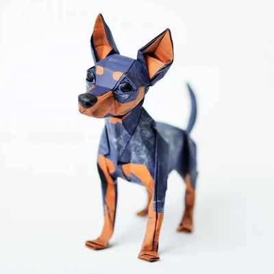 Origami Dog